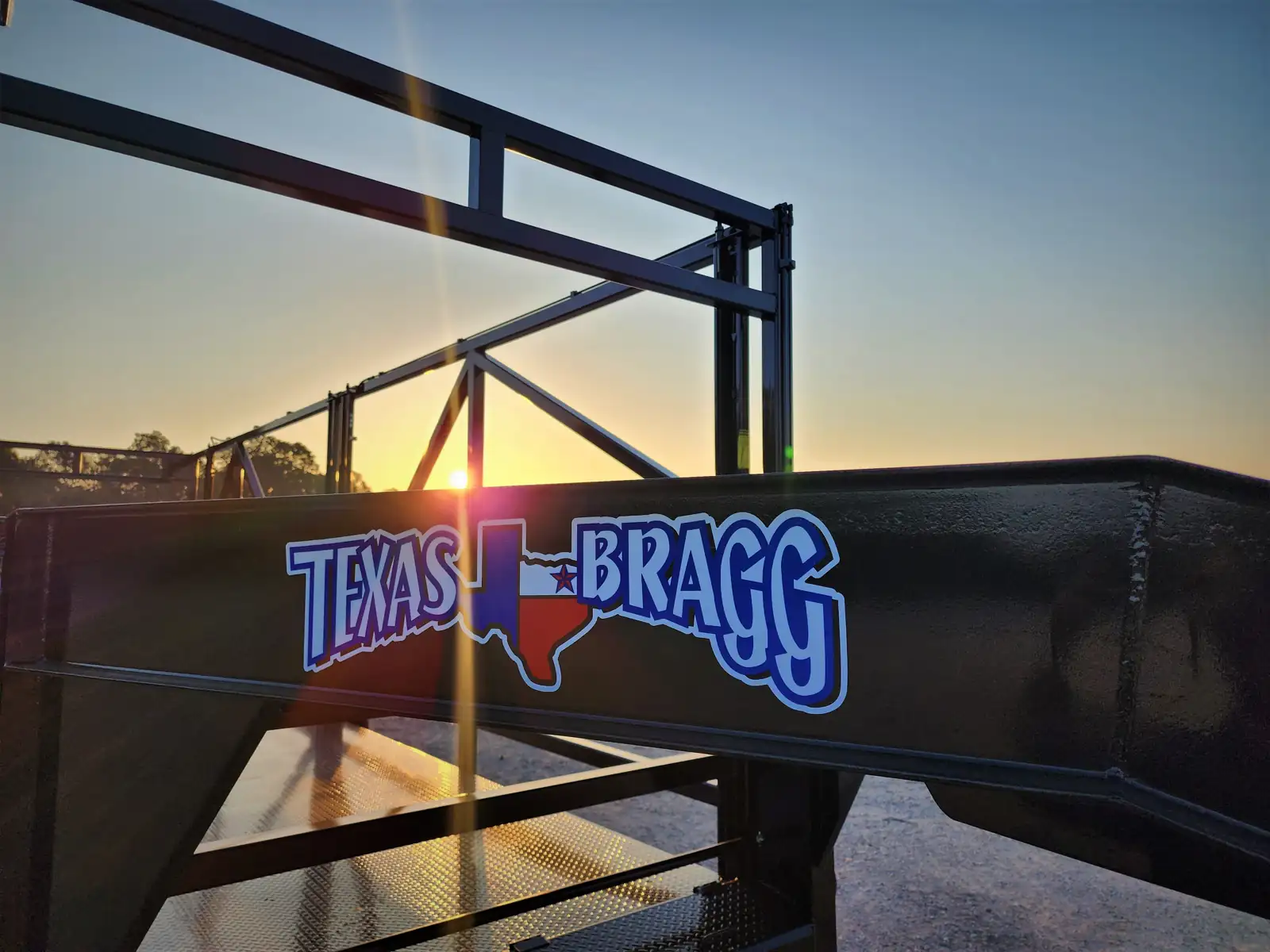 Texas Bragg gooseneck at sunrise